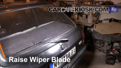 1996 Ford Fiesta Magic 1.3L 4 Cyl. Windshield Wiper Blade (Rear) Replace Wiper Blade